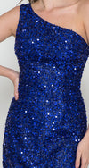 Load image into Gallery viewer, One Shoulder Short Dress - LAY8804 - - LA Merchandise