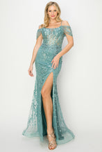 Load image into Gallery viewer, LA Merchandise LA2CP3100 Sexy Cold Shoulder Evening Gown