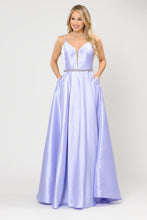 Load image into Gallery viewer, Pageant Mikado A-line Dress - LAY8672 - LILAC - LA Merchandise
