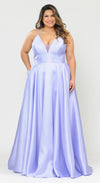 Load image into Gallery viewer, Plus Size Bridesmaids Dresses -LAYW1070 - LILAC - LA Merchandise