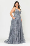 Load image into Gallery viewer, Plus Size Formal Gown - LAYW1004 - - LA Merchandise