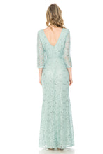 Load image into Gallery viewer, La Merchandise LN5239 Plus Size Long Sleeve Lace Mother of Bride Dress - - LA Merchandise
