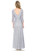 Load image into Gallery viewer, La Merchandise LN5239 Plus Size Long Sleeve Lace Mother of Bride Dress - - LA Merchandise