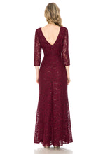 Load image into Gallery viewer, La Merchandise LN5239 Plus Size Long Sleeve Lace Mother of Bride Dress - - LA Merchandise