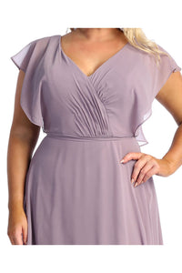Plus Size Mother Of The Bride Dress - LA1917 - - Dresses LA Merchandise