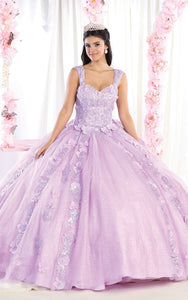 Plus Size Quinceanera Ball Gown - LA171 - LILAC - LA Merchandise