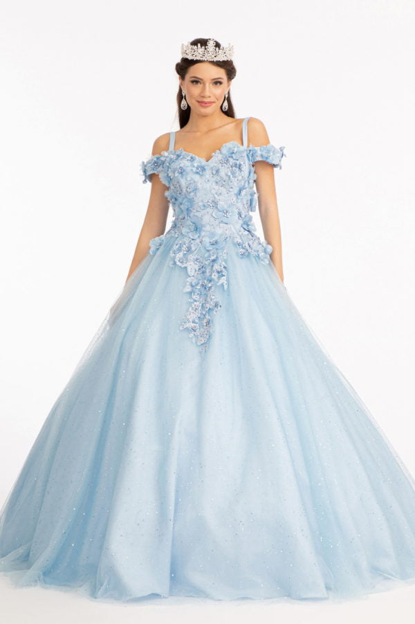 Princess Quince Dress - LAS1988 - BABY BLUE - LA Merchandise