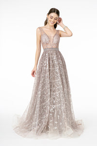 Prom Formal Dress - LAS2971 - MAUVE - LA Merchandise