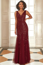 Load image into Gallery viewer, La Merchandise LAA7886 Burgundy Wholesale Sleeveless Formal Gown - BURGUNDY - LA Merchandise