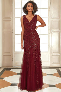 La Merchandise LAA7886 Burgundy Wholesale Sleeveless Formal Gown - BURGUNDY - LA Merchandise