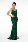 Load image into Gallery viewer, Prom Mermaid Dress - LAS2917 - GREEN - LA Merchandise