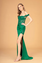 Load image into Gallery viewer, Prom Sexy Long Dress - LAS3082 - EMERALD GREEN - LA Merchandise