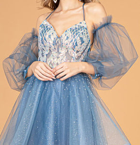 Prom Short Dress - LAS3095 - - LA Merchandise