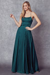 Load image into Gallery viewer, Prom Simple Long Dress - LAT278 - EMERALD GREEN 2XL - LA Merchandise