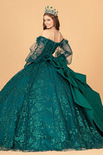 Load image into Gallery viewer, Quinceanera Dress Puffy Sleeves - LAS3071 - - LA Merchandise