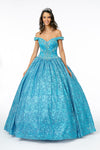 Load image into Gallery viewer, Quinceanera Dresses &amp; Plus Size - LAS1821 - TURQUOISE - LA Merchandise