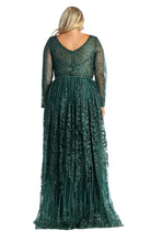 Load image into Gallery viewer, Long Sleeve Formal Gown - LA7920