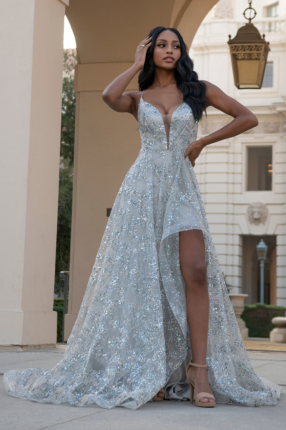 Red carpet prom dress cheap