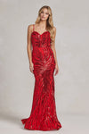 Load image into Gallery viewer, Red Carpet Gown - LAXR1072 - RED - LA Merchandise