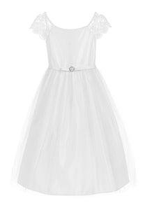 Little Girl Lace & Pearl Dress - LAK621