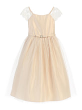 Load image into Gallery viewer, Little Girl Lace &amp; Pearl Dress - LAK621