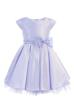 Load image into Gallery viewer, Little Girl Dress with Oversized Bow - LAK711 - LILAC - LA Merchandise
