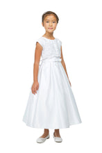 Load image into Gallery viewer, Lace and Satin Flower Girl Dress with Pockets - LAK785