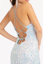 Load image into Gallery viewer, Sequin Embellished Mermaid Dress - LAS3051 - - Dresses LA Merchandise