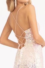 Load image into Gallery viewer, Sequin Embellished Mermaid Dress - LAS3051 - - Dresses LA Merchandise