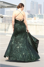 Load image into Gallery viewer, Sequined Prom Long Dress &amp; Plus Size - LA7852 - - LA Merchandise