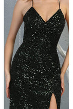 Load image into Gallery viewer, Sequined Prom Long Dress &amp; Plus Size - LA7852 - - LA Merchandise