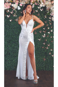 Sexy Backless Evening Gown - LA7884 - - Dress LA Merchandise