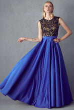 Load image into Gallery viewer, La Merchandise LAT661 Elegant Sleeveless Cutout Back A-line Dress - - LA Merchandise