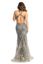 Load image into Gallery viewer, Sexy Floral Glitter Mermaid Dress - LA1922 - - LA Merchandise