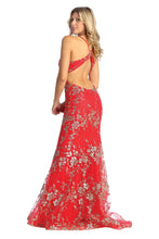 Load image into Gallery viewer, Sexy Floral Glitter Mermaid Dress - LA1922 - - LA Merchandise