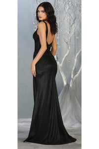Sexy Metallic Prom Dress - LA1768 - - LA Merchandise