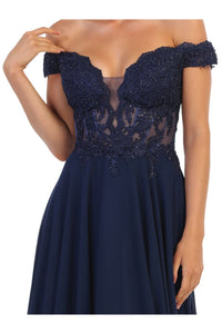 Sexy Off Shoulder Wedding Dress - LA1714B - - LA Merchandise