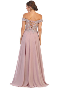 Sexy Off Shoulder Wedding Dress - LA1714B - - LA Merchandise