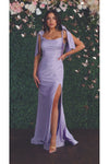 Load image into Gallery viewer, La Merchandise LA1858 Sexy Off The Shoulder Stretchy Bridesmaids Gown - LILAC - LA Merchandise