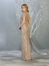 Load image into Gallery viewer, La Merchandise LA7794 Sequined Long Formal Dress &amp; Plus Size - - LA Merchandise
