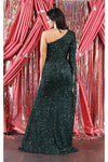 Load image into Gallery viewer, Shiny One Shoulder Dress - LA1941 - - LA Merchandise