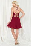 Load image into Gallery viewer, La Merchandise LAASU027S Chiffon Wholesale Short Bridesmaid Dress - - LA Merchandise