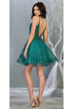 Load image into Gallery viewer, Short Holiday Cocktail Dress -LA1816 - - LA Merchandise