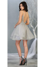 Load image into Gallery viewer, Short Holiday Cocktail Dress -LA1816 - - LA Merchandise