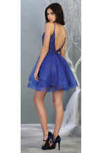 Load image into Gallery viewer, Short Holiday Cocktail Dress -LA1816 - - LA Merchandise