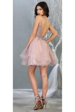 Load image into Gallery viewer, Short Holiday Cocktail Dress -LA1816 - - LA Merchandise