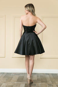 Short Homecoming Dress - LAY9084 - - LA Merchandise