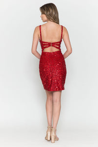 Short Party Dress - LAY8806 - - LA Merchandise