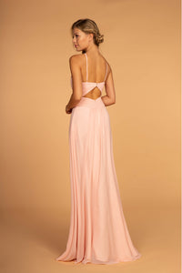 Simple Bridesmaids Long Dresses - LAS2607 - - LA Merchandise
