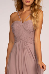 Simple Bridesmaids Long Dresses - LAS2607 - - LA Merchandise